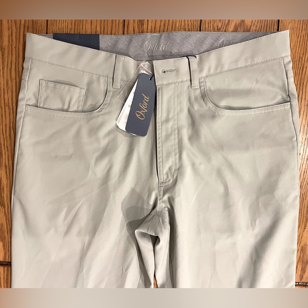 NWT Oxford men’s pant, size 32 X 32, drizzle grey color